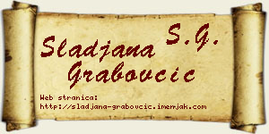 Slađana Grabovčić vizit kartica